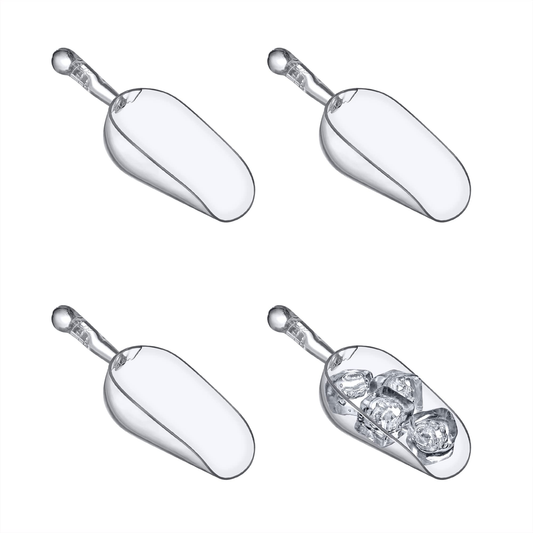Dinanauth Kitchen Prep Co. Deluxe Ice Cream Scoop Clear