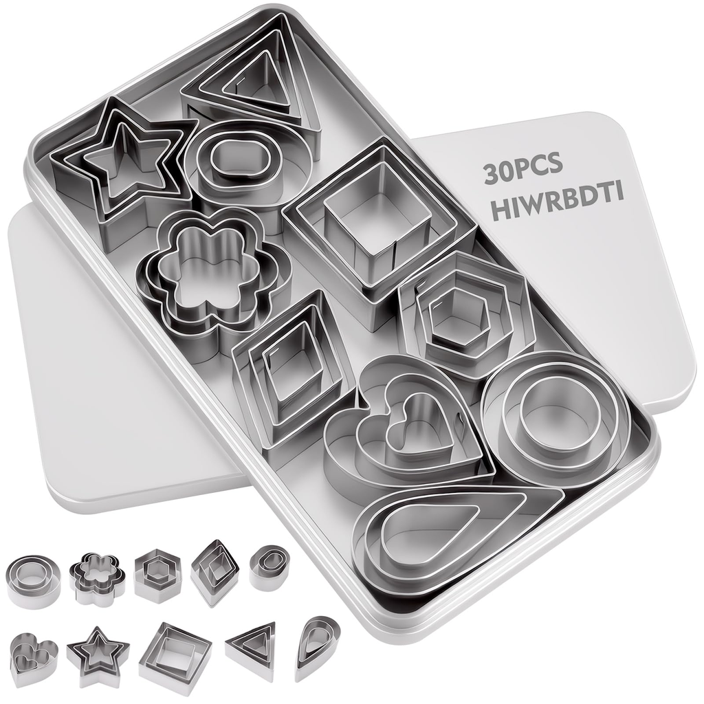 Dinanauth Kitchen Prep Co. Mini Cookie Cutter Sage